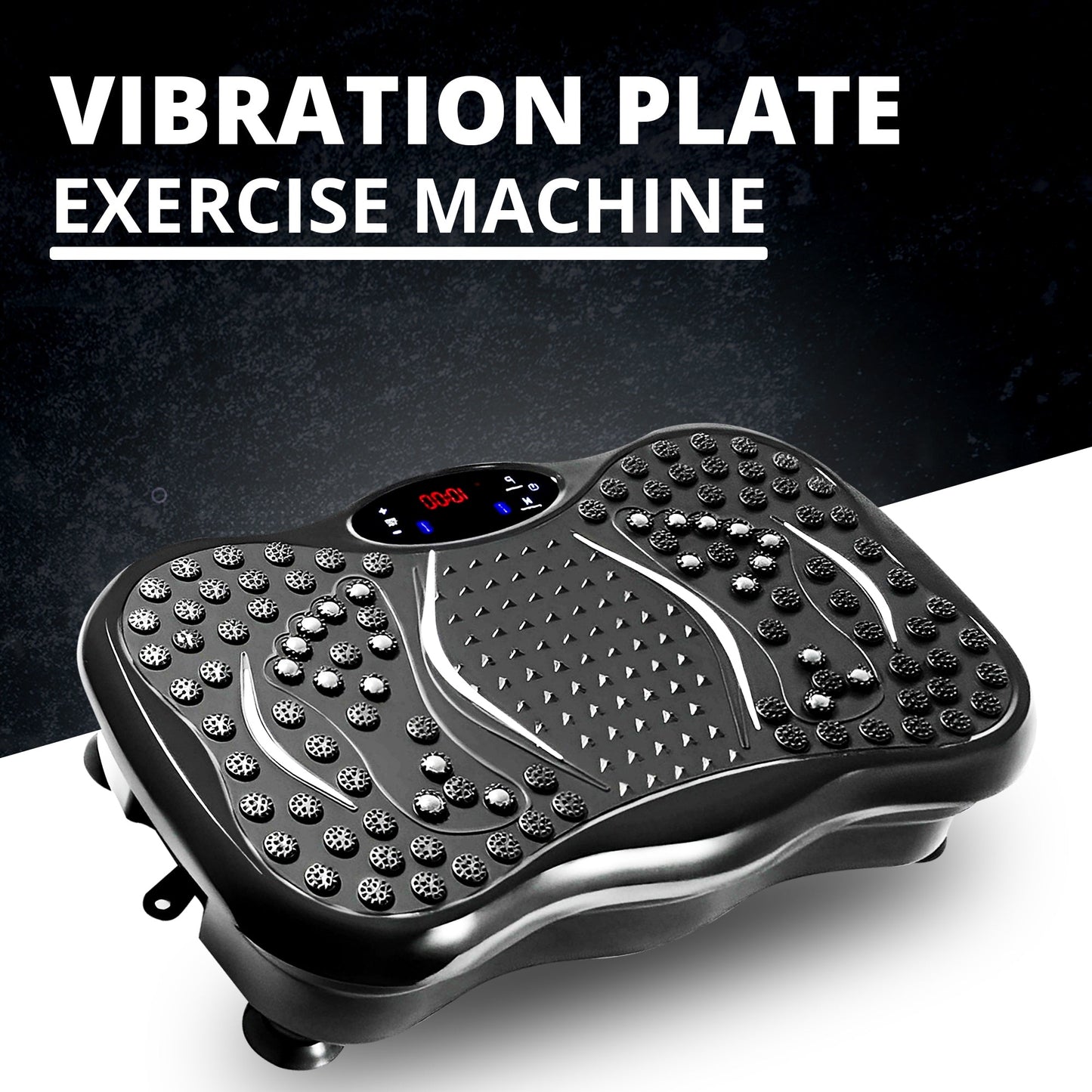 MAXSTRENGTH Vibration Plate Exercise Machine | Full Body Workout Trainer