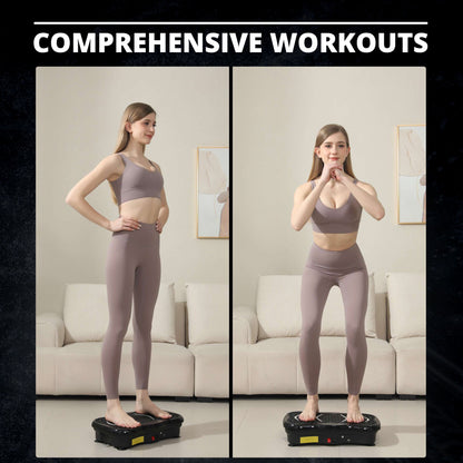 MAXSTRENGTH Vibration Plate Exercise Machine | Full Body Workout Trainer