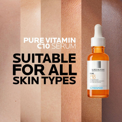 LA ROCHE-POSAYPure Vitamin C10 Serum | سيروم فيتامين سي 10 النقي 30 مل