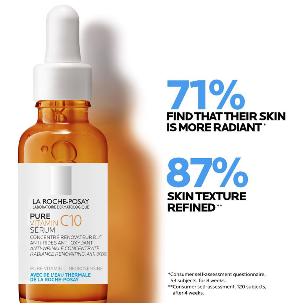 LA ROCHE-POSAYPure Vitamin C10 Serum | سيروم فيتامين سي 10 النقي 30 مل