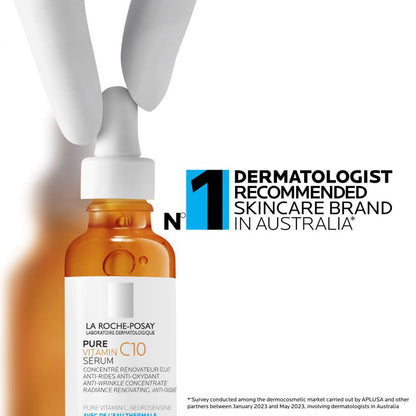 LA ROCHE-POSAYPure Vitamin C10 Serum | سيروم فيتامين سي 10 النقي 30 مل