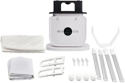 Automatic Hot Air Garment Dryer & Iron – 3-in-1 Clothes Ironing Machine, Hands-Free Wrinkle Remover for Shirts & Pants, Fast Drying Steam Dryer with Intelligent Control, Portable for Travel & Home