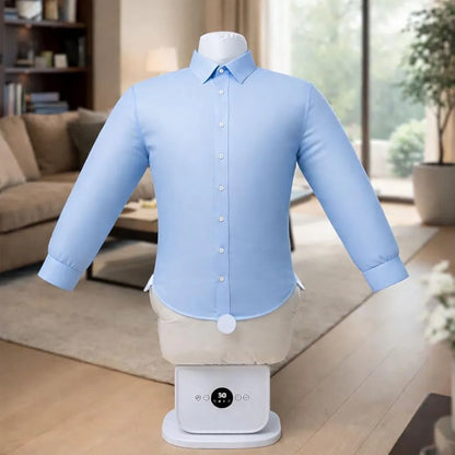 Automatic Hot Air Garment Dryer & Iron – 3-in-1 Clothes Ironing Machine, Hands-Free Wrinkle Remover for Shirts & Pants, Fast Drying Steam Dryer with Intelligent Control, Portable for Travel & Home