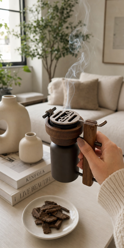 Rikaz Oud & Bakhoor Burner – Timeless Elegance for Every Gathering